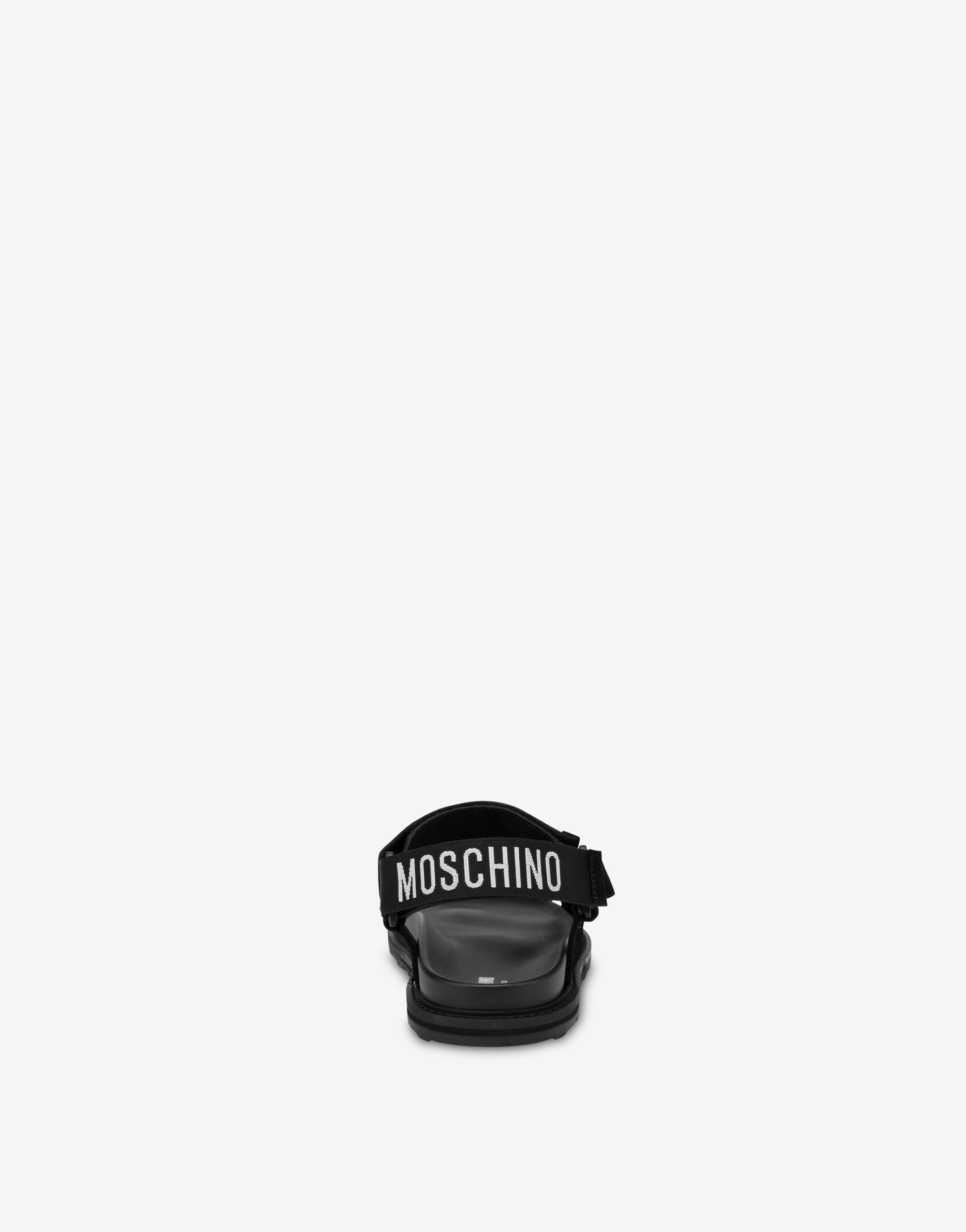 Calfskin sports sandals | Moschino