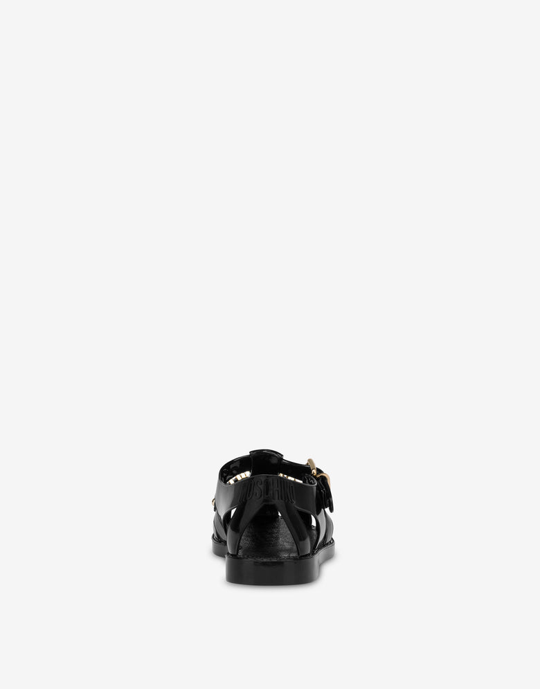  Sandali Jelly  Nero Moschino 2