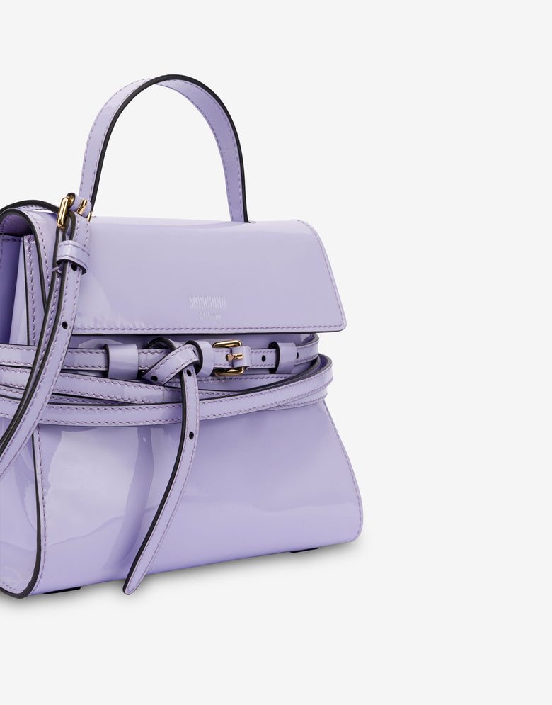 Small hand bag Moschino Tie Me Lilac Moschino 3