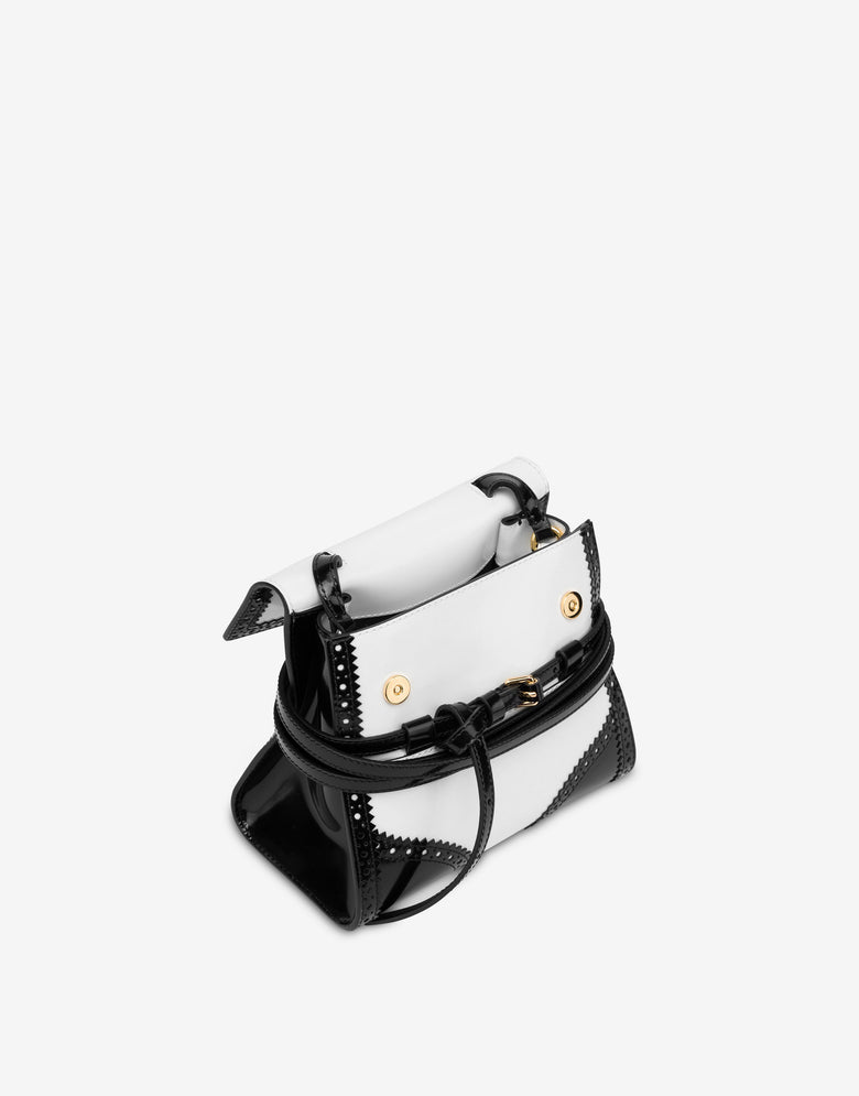 Moschino Tie Me Small Handbag White Moschino 2