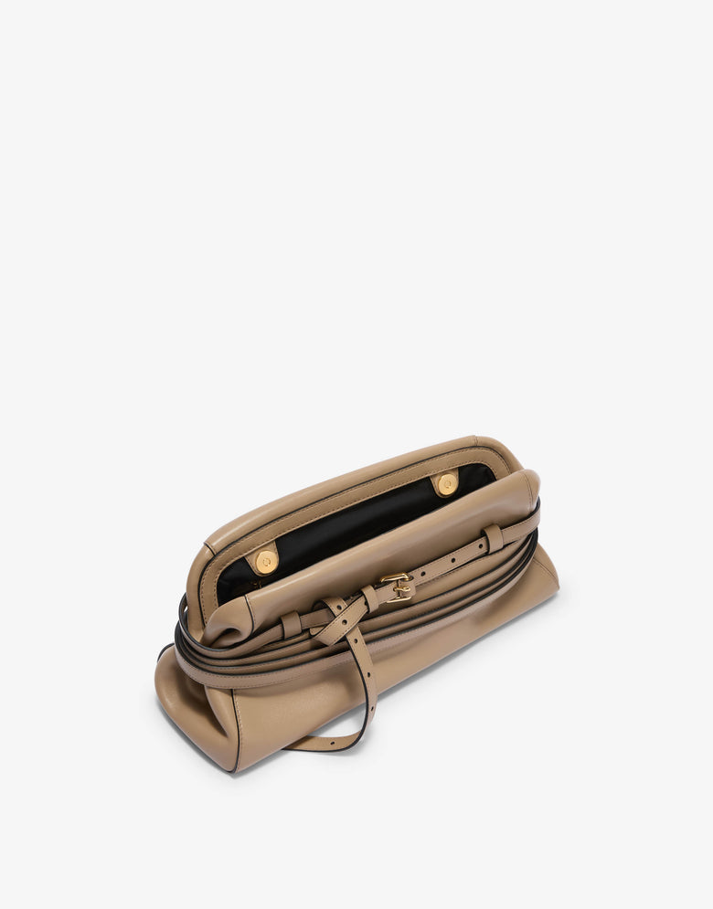 Borsa clutch grande Moschino Tie Me Nude Moschino 2