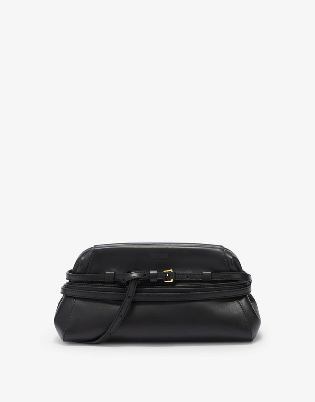Moschino Tie Me Small Clutch Bag Black Moschino 0