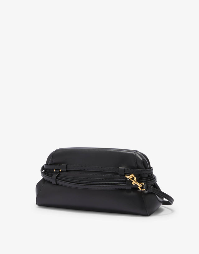 Moschino Tie Me Small Clutch Bag Black Moschino 1