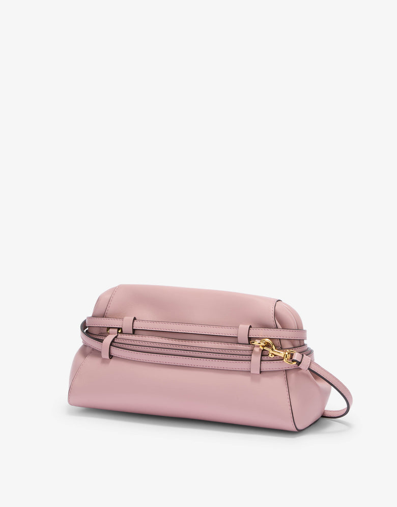 Pequena bolsa clutch Moschino Tie Me Pink Moschino 1
