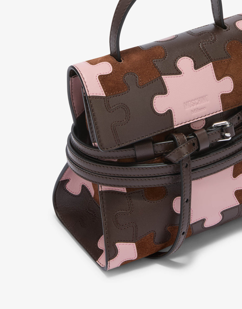 Bolso de mano pequeño Moschino Tie Me Multicolor Moschino 3