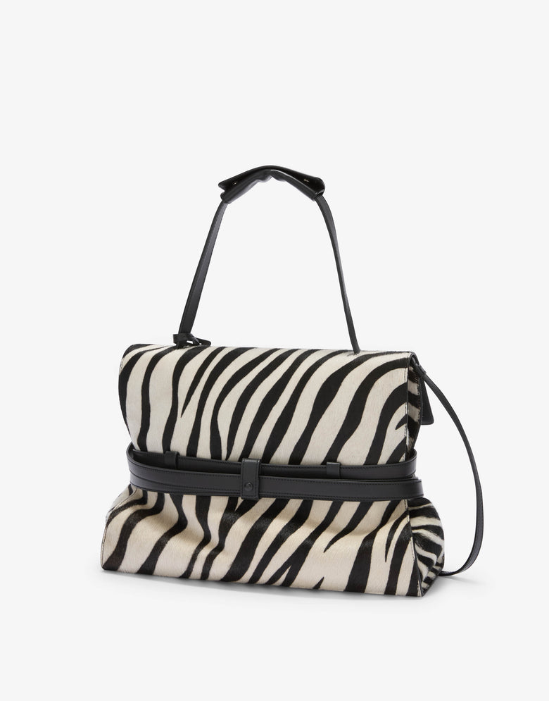 Borsa a mano media Moschino Tie Me Nero Moschino 1
