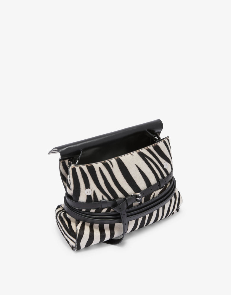 Borsa a mano media Moschino Tie Me Nero Moschino 2