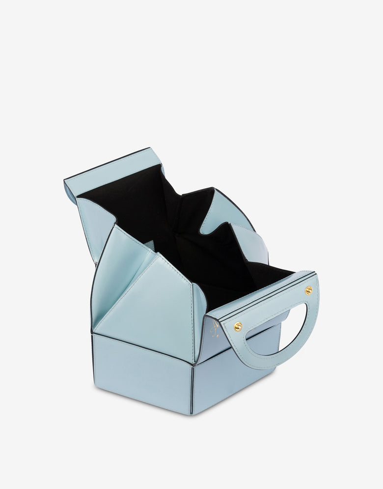 Cake Box Handbag Pastel blue Moschino 2