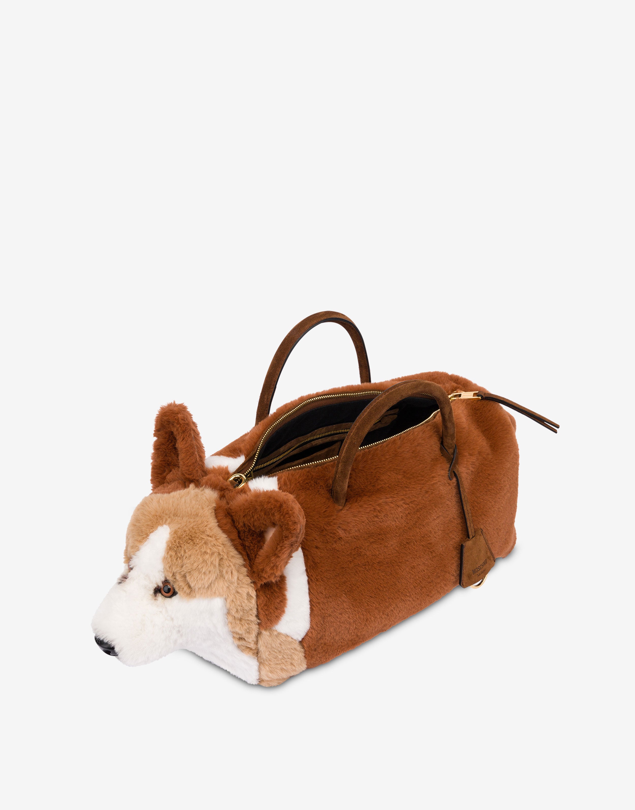 Moschino ハトハックルトッフハントルハック 74388002 1002 Corgi Handbag | Moschino