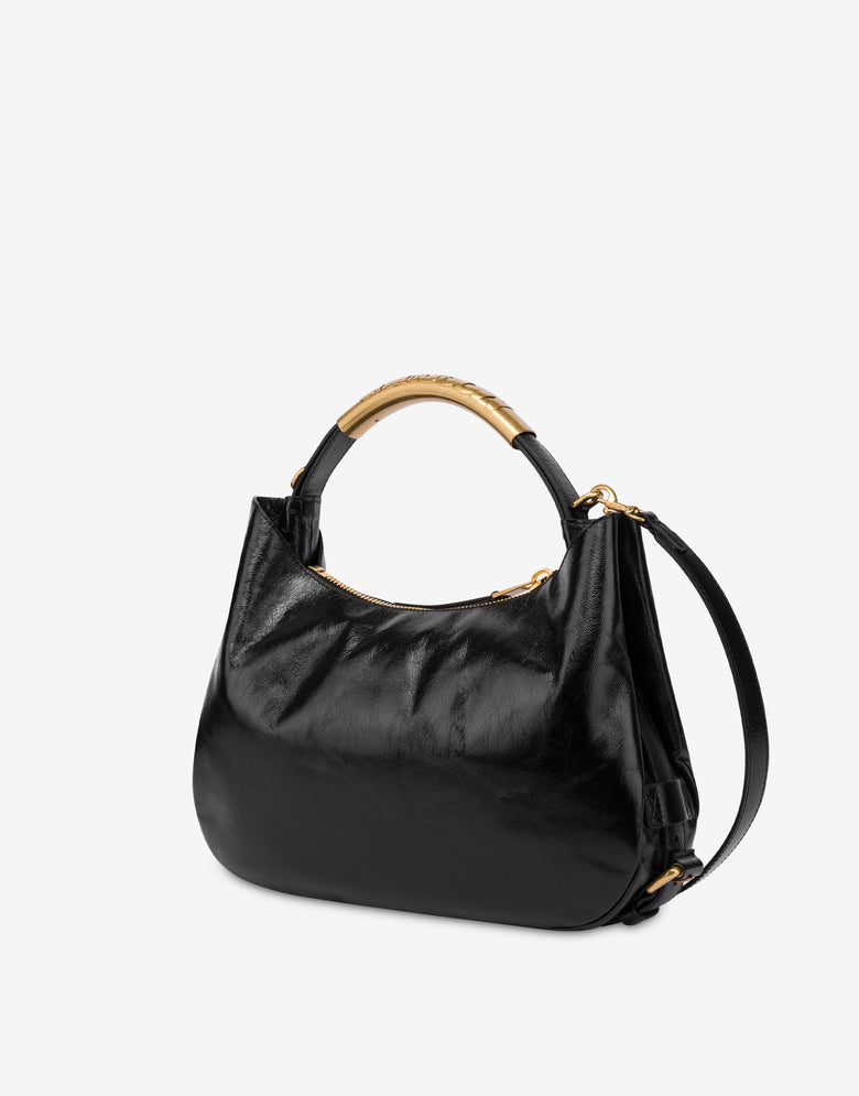 Mala de mão Moschino Handle Me Negro Moschino 1
