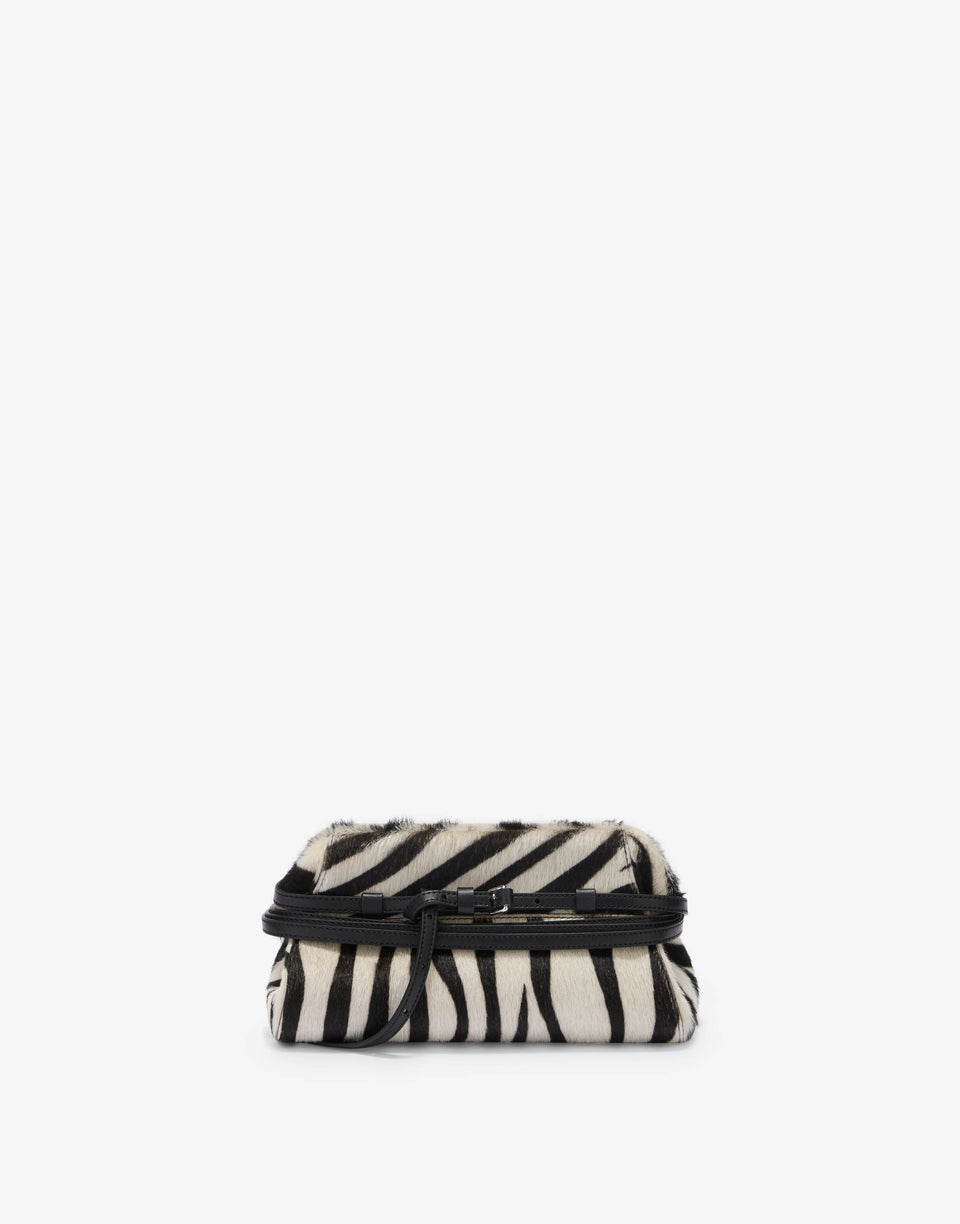 Borsa clutch Moschino Tie Me Nero Moschino 0