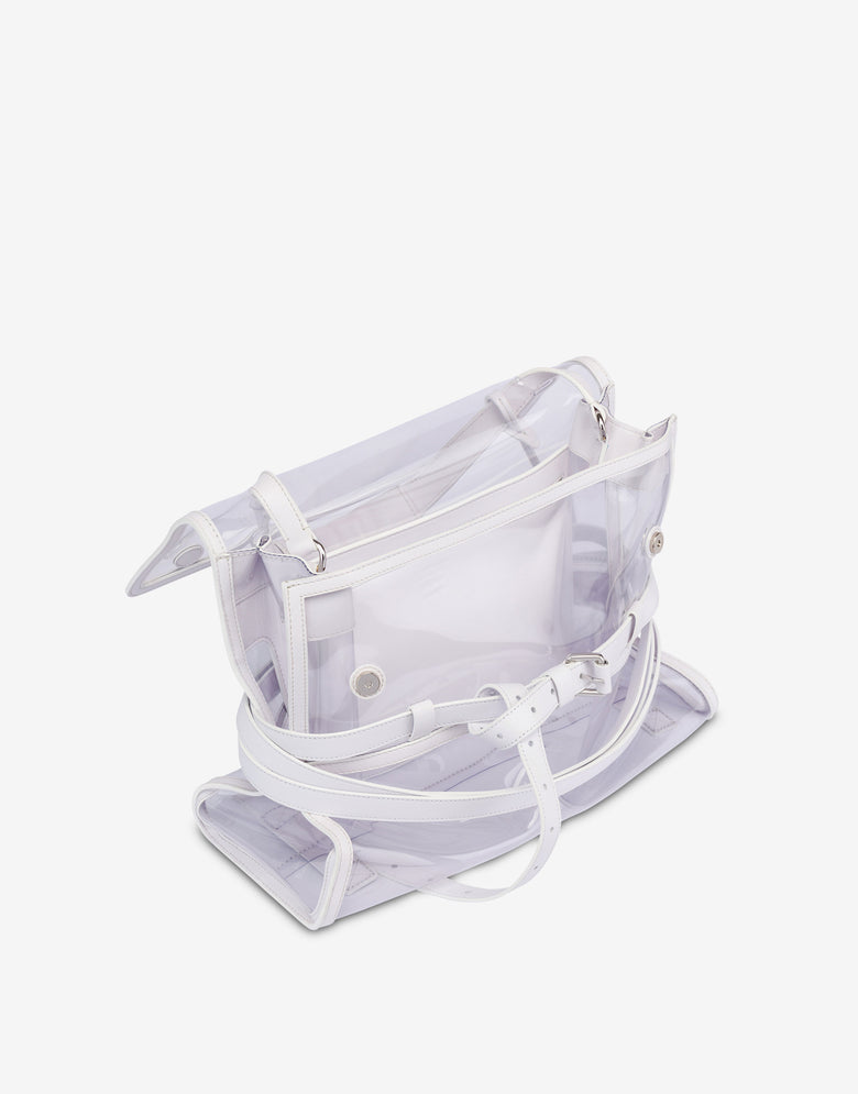 Moschino Tie Me Medium Shoulder Bag Trasparent Moschino 2