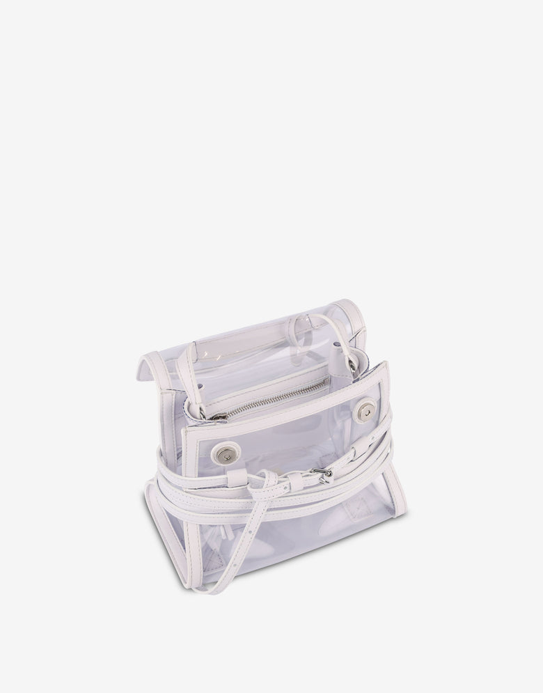 Bolso pequeño Moschino Tie Me Trasparent Moschino 2