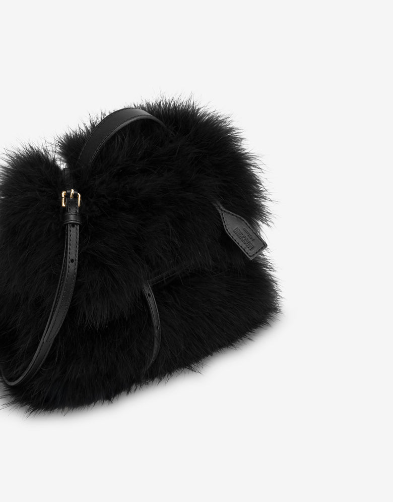 Moschino Tie Me 小手提包 黑色 Moschino 3