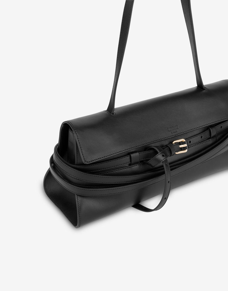 Moschino Tie Me 单肩包 黑色 Moschino 3