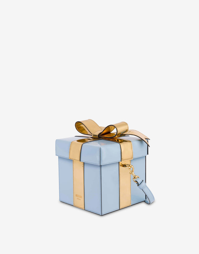 Gift box bag Azzurro Moschino 1