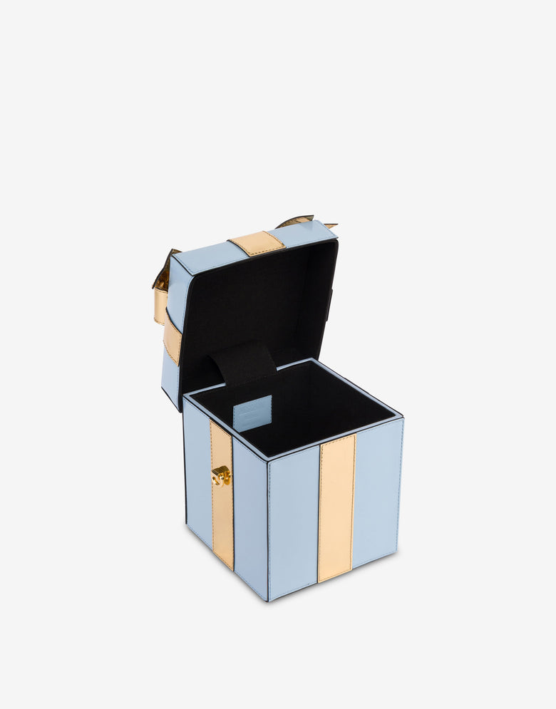 Gift box bag Azzurro Moschino 2