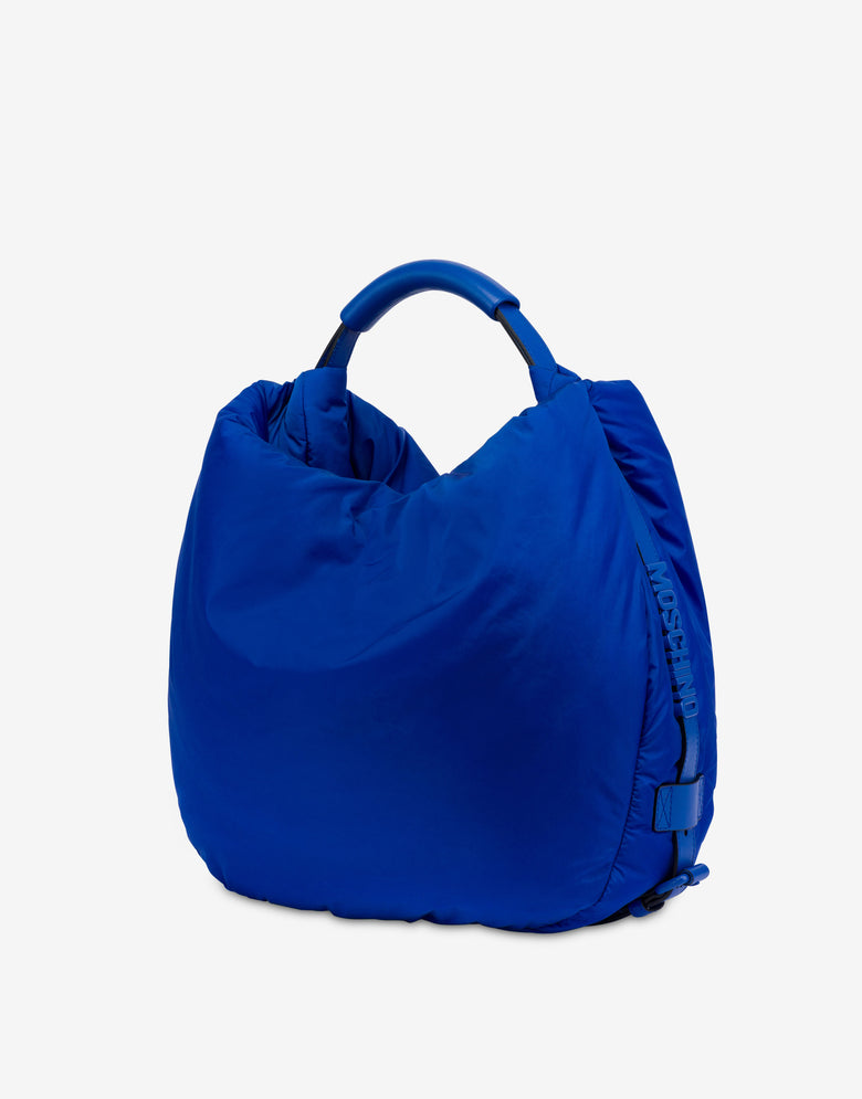 Moschino Handle Me 中号手提包 亮蓝色 Moschino 1