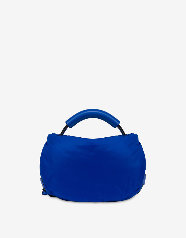 Borsa hobo piccola Moschino Handle Me Blu Moschino 0