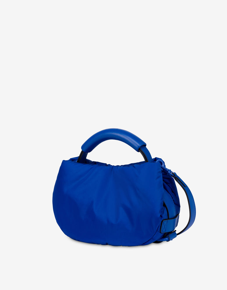 Moschino Handle Me small hobo bag Blue Moschino 1