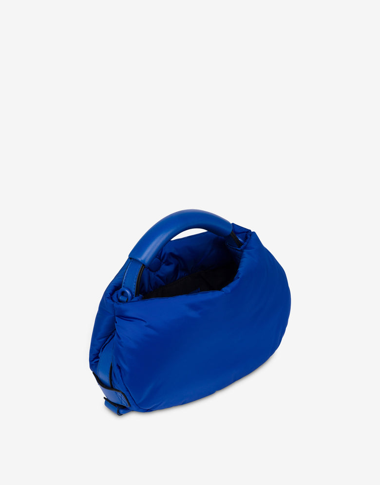 Moschino Handle Me small hobo bag Blue Moschino 2