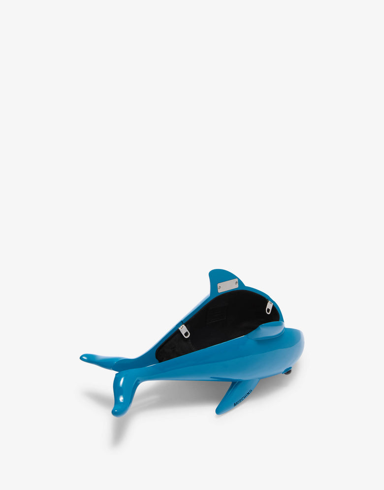 Dolphin Bag Türkis Moschino 2