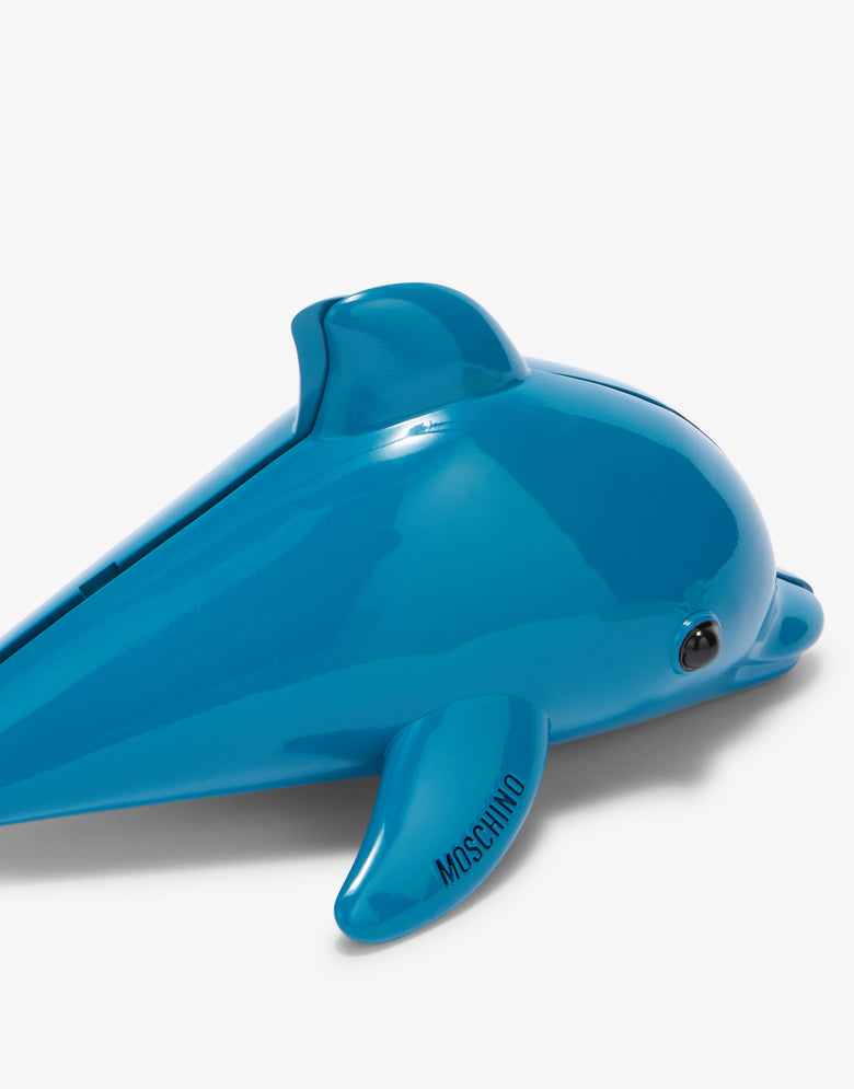 Dolphin Bag Türkis Moschino 3