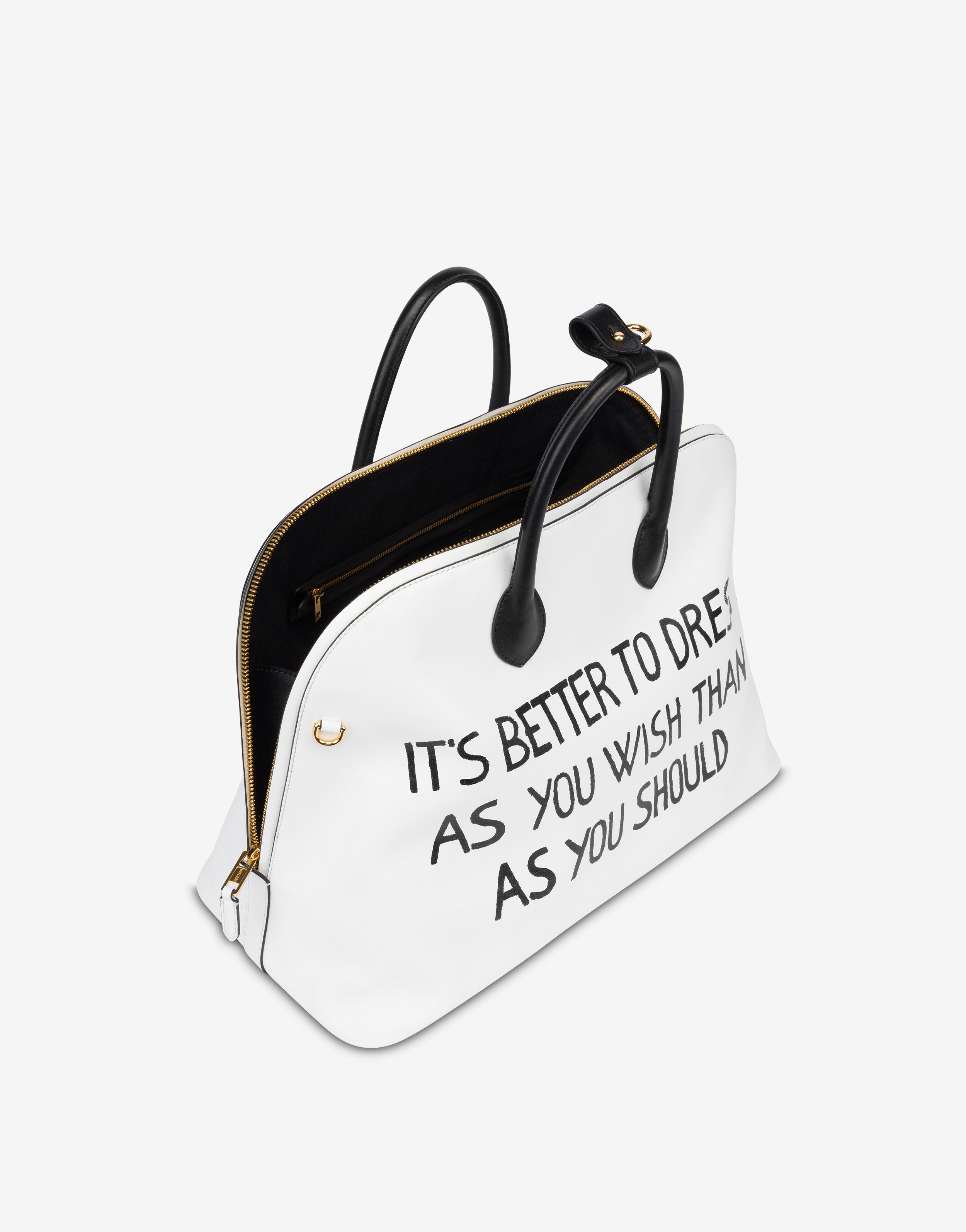 【MOSCHINO】ハンドバッグ アーカイブメッセージ Archive Message Handbag | Moschino