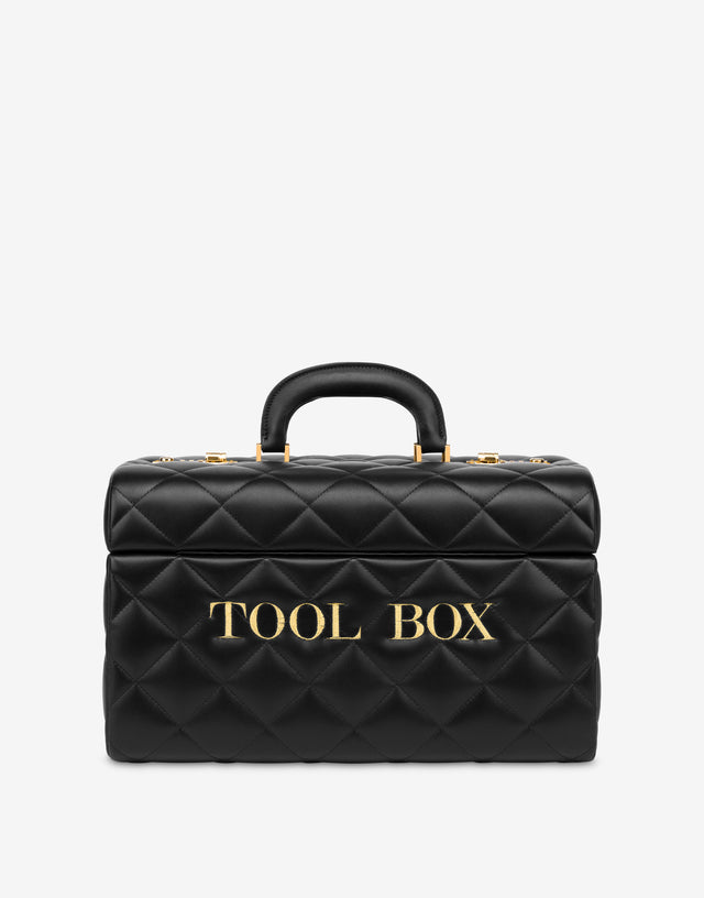 Werkzeugkasten Tasche Schwarz Moschino 0