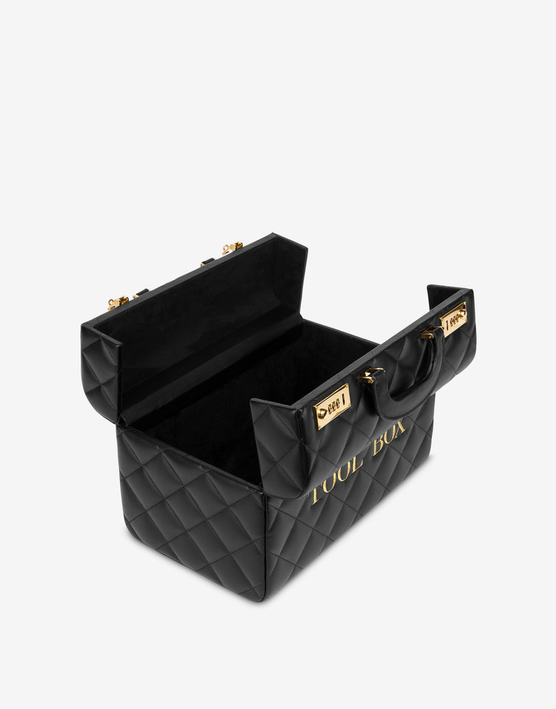 Tool Box bag Negro Moschino 2