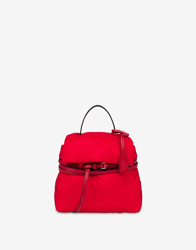 Moschino Tie Me Small Hand Bag Red Moschino 0