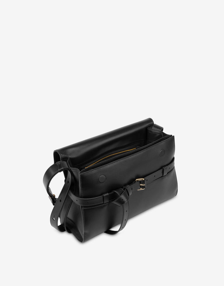 Moschino Tie Me Shoulder Bag Black Moschino 2