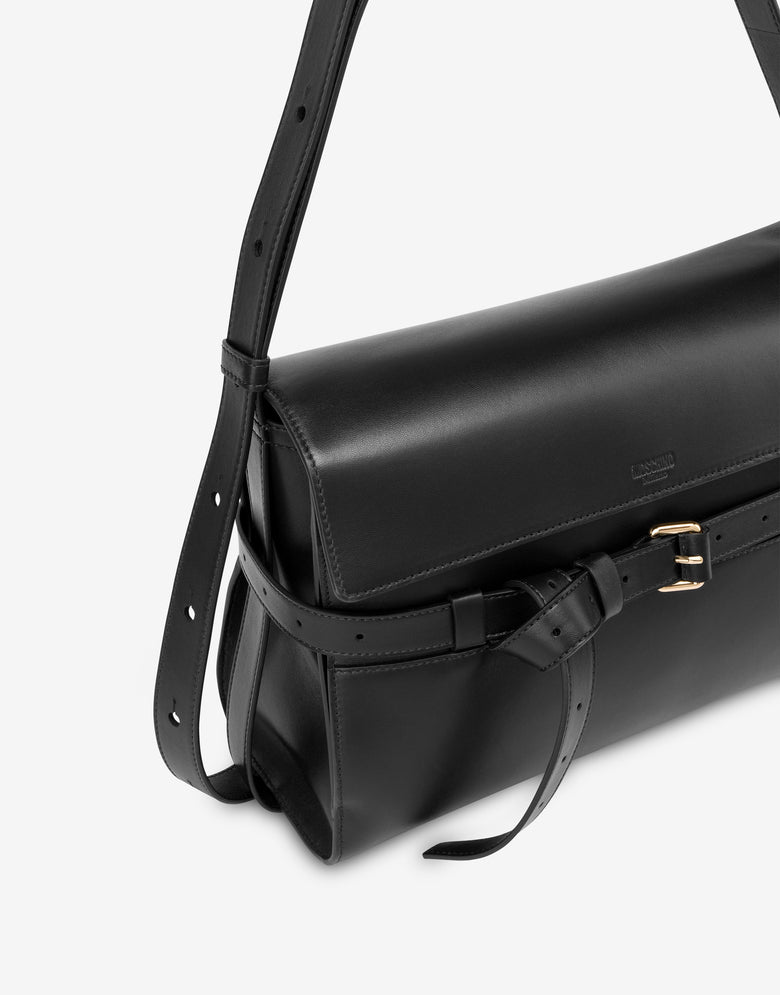 Moschino Tie Me Shoulder Bag Black Moschino 3