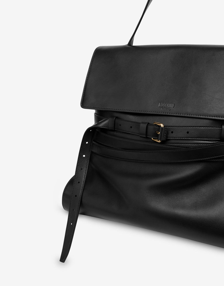Moschino Tie Me Bag Jumbo Black Moschino 3