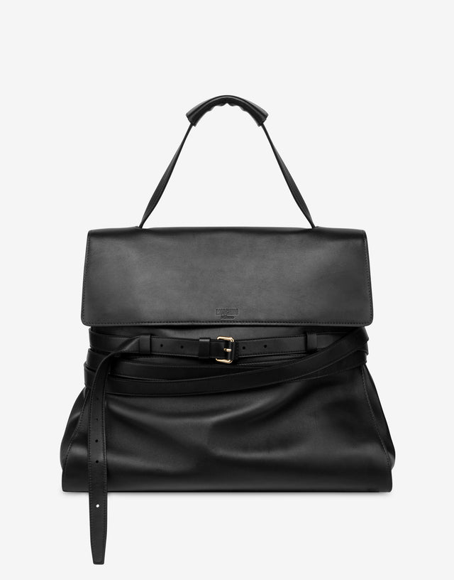 Moschino Tie Me bag Jumbo Negro Moschino 0