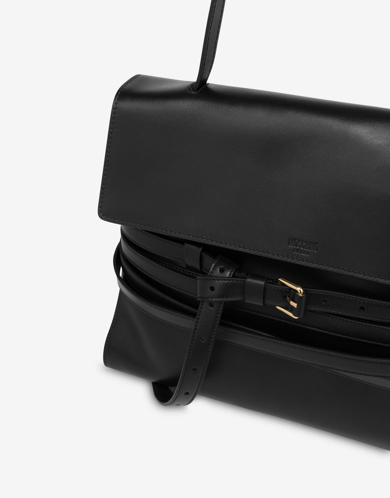 Moschino Tie Me bag Medium Black Moschino 3