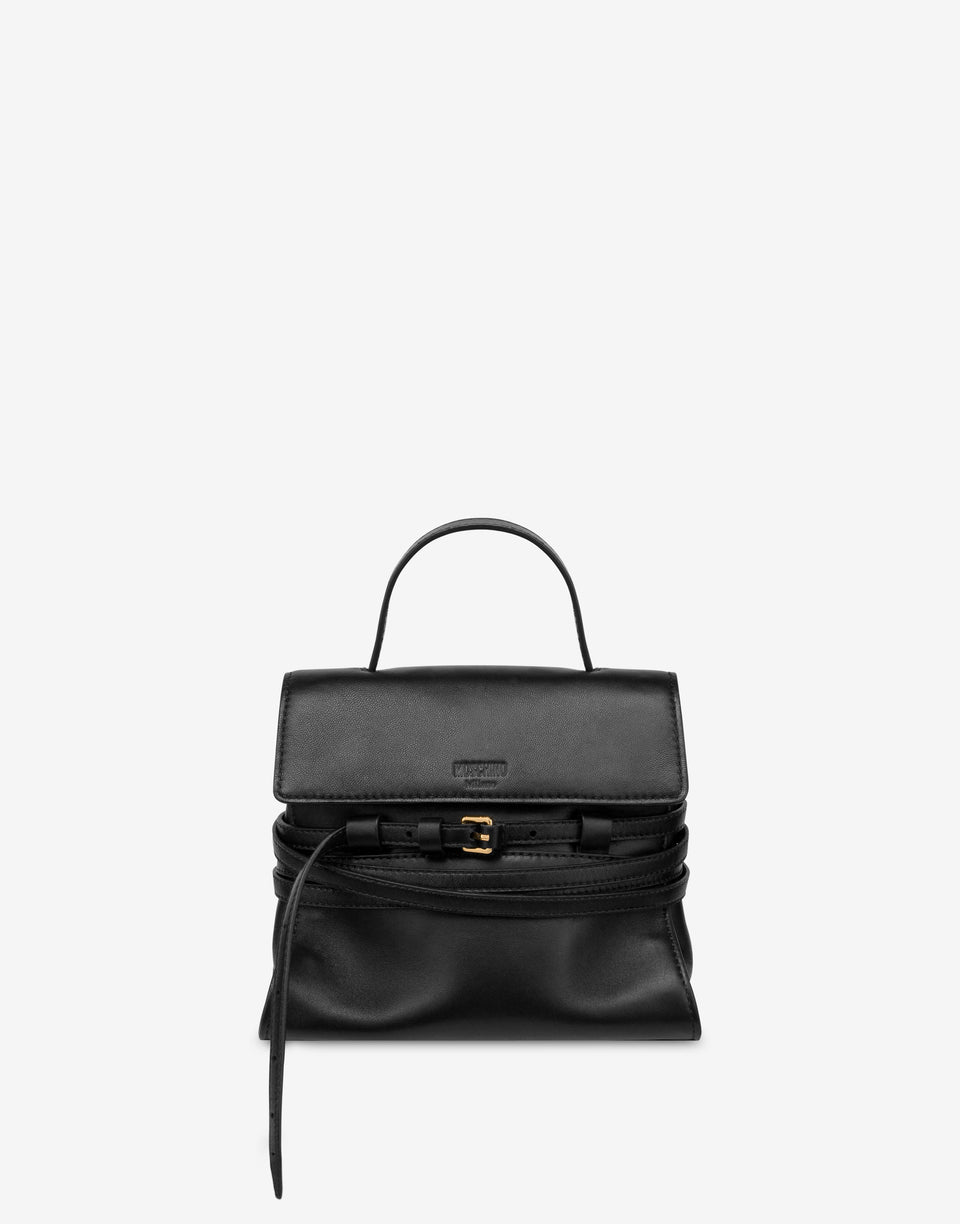 Moschino Tie Me Tasche klein Schwarz Moschino 0