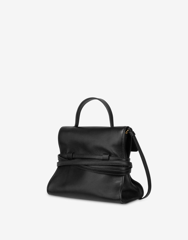 Moschino Tie Me Tasche klein Schwarz Moschino 1