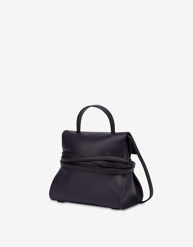 Moschino Tie Me Bag Small Deep purple Moschino 1