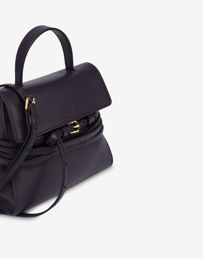 Moschino Tie Me Bag Small Deep purple Moschino 3