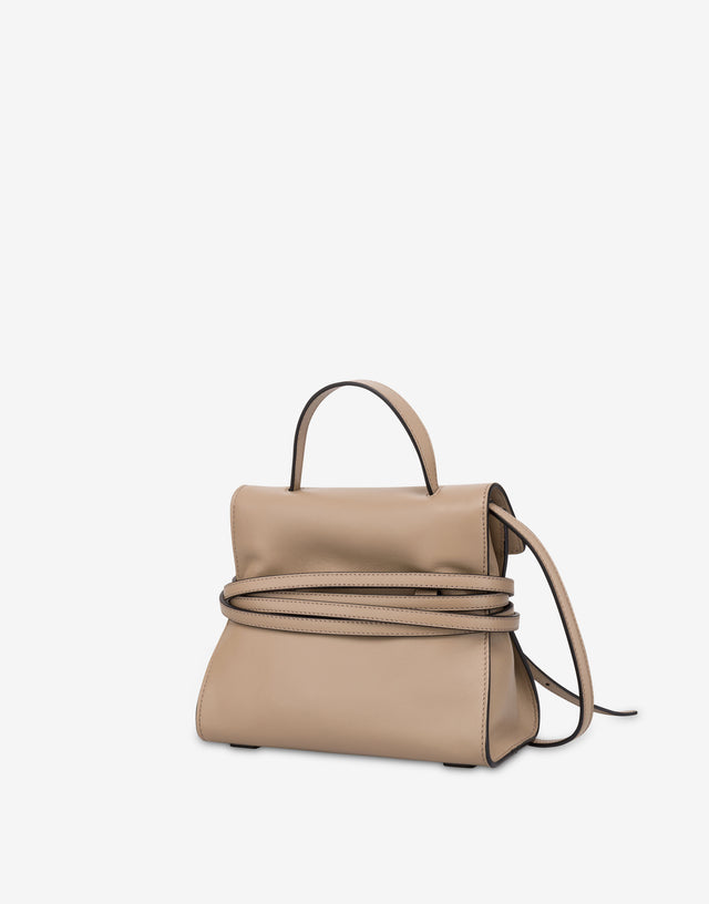 Moschino Tie Me Bag Small Beige Moschino 1