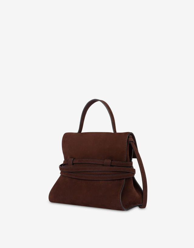 Bolso pequeño Moschino Tie Me Chocolate Moschino 1