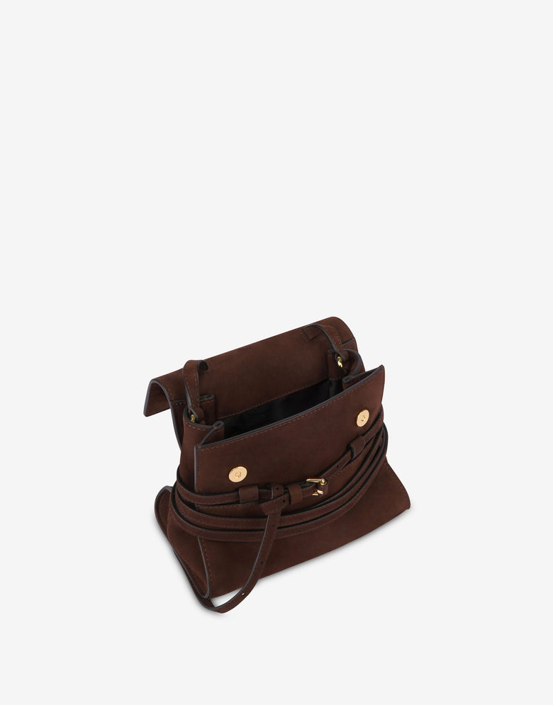 Bolso pequeño Moschino Tie Me Chocolate Moschino 2