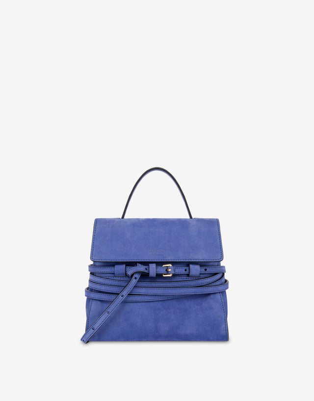Bolso pequeño Moschino Tie Me Azul claro Moschino 0