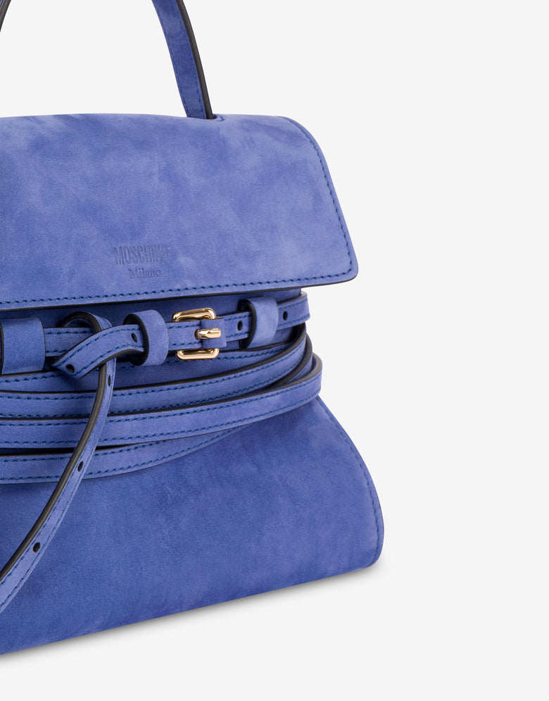 Bolso pequeño Moschino Tie Me Azul claro Moschino 3