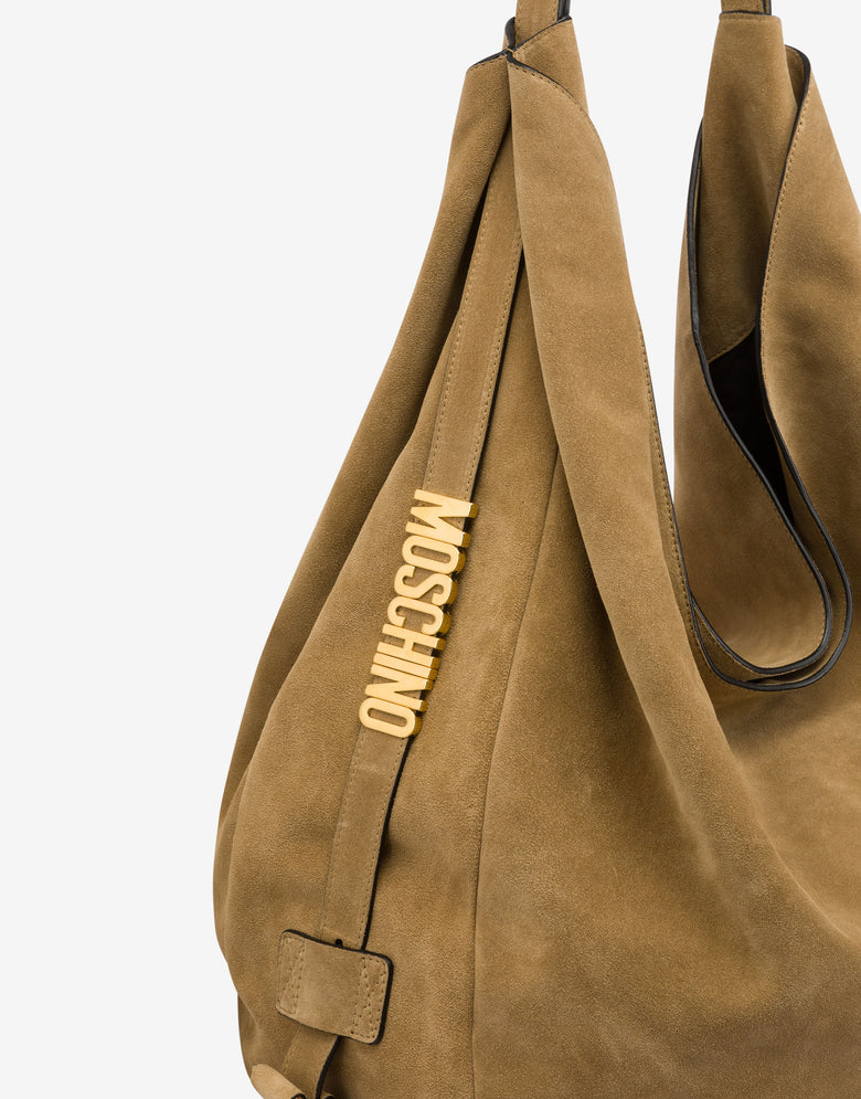 Large Moschino Handle Me Bag Beige Moschino 3