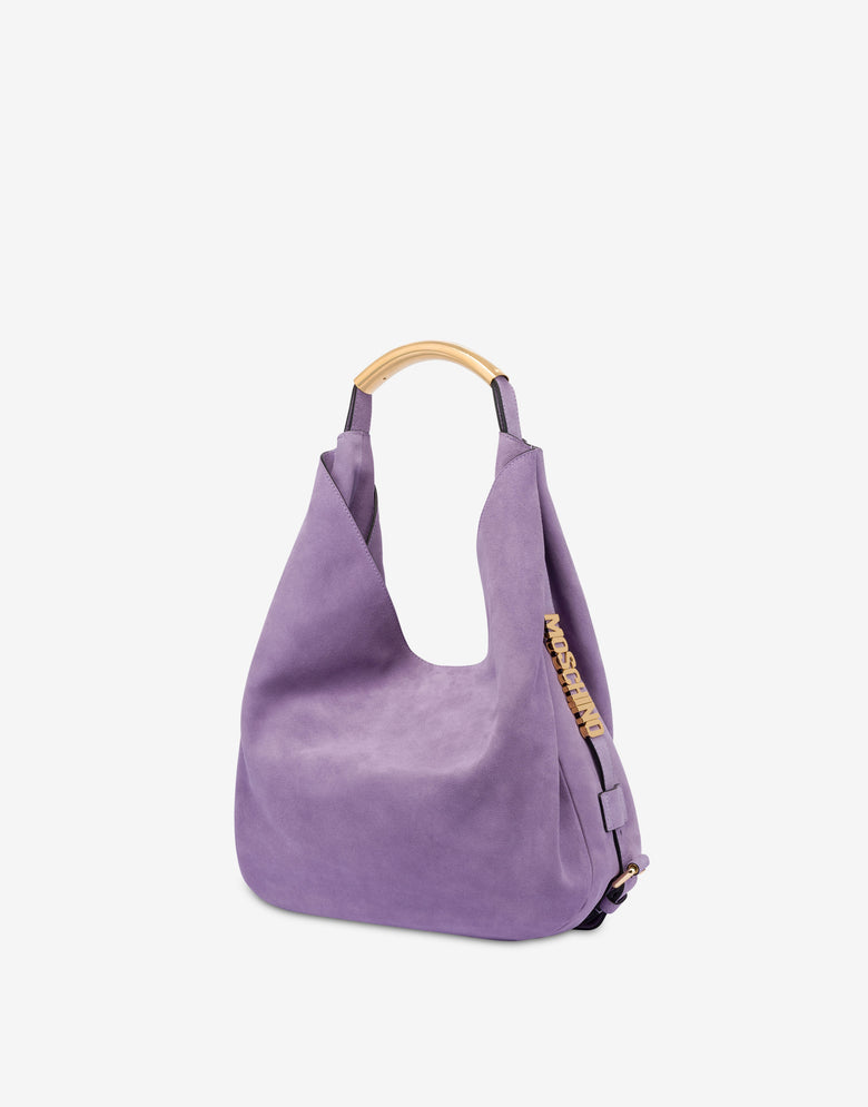 Mittlere Umhängetasche Moschino Handle Me  Lavandel Moschino 1