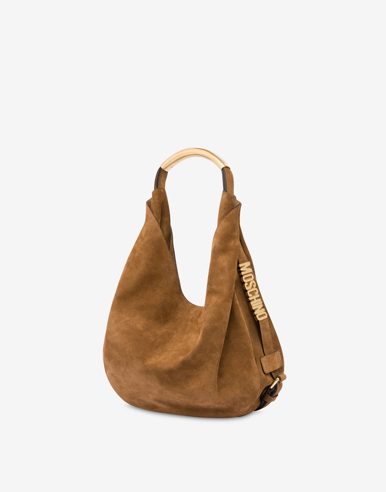 Sac à bandoulière moyen Moschino Handle Me  Marron Moschino 1