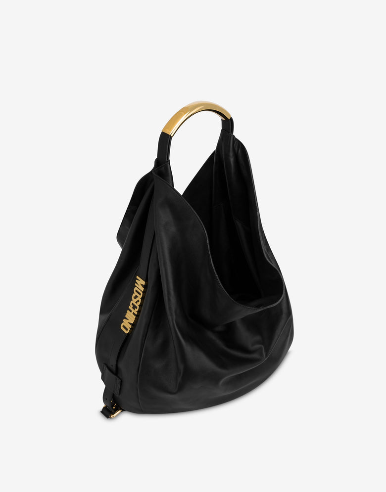Large Moschino Handle Me Bag Black Moschino 2