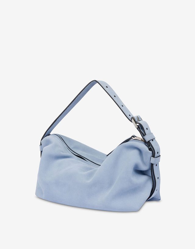Moschino Tie Me Hobo Bag Azure Moschino 1